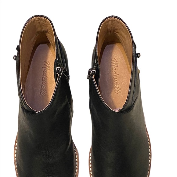 Madewell Kelci black leather boot size 7.5. - Picture 3 of 5